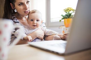 Home Office with a Baby!